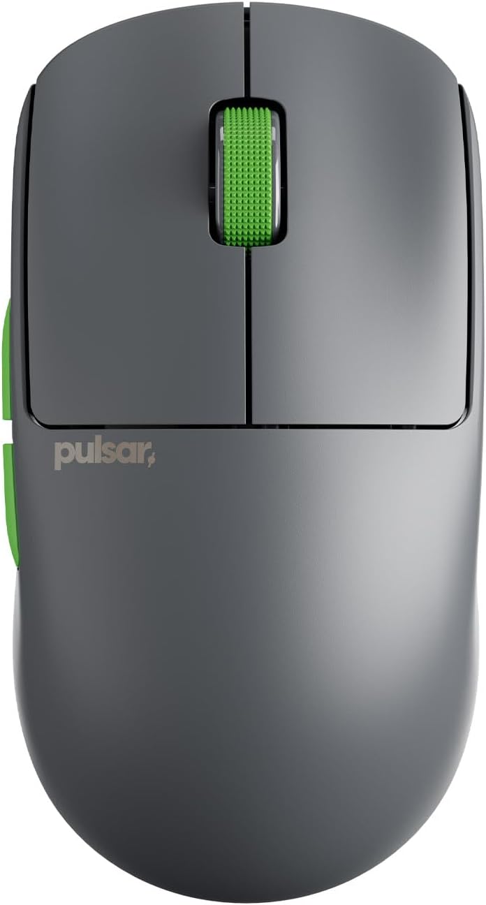 Wireless gaming mouse. Ultra-lightweight design, weighing only 35g (1.23 oz).