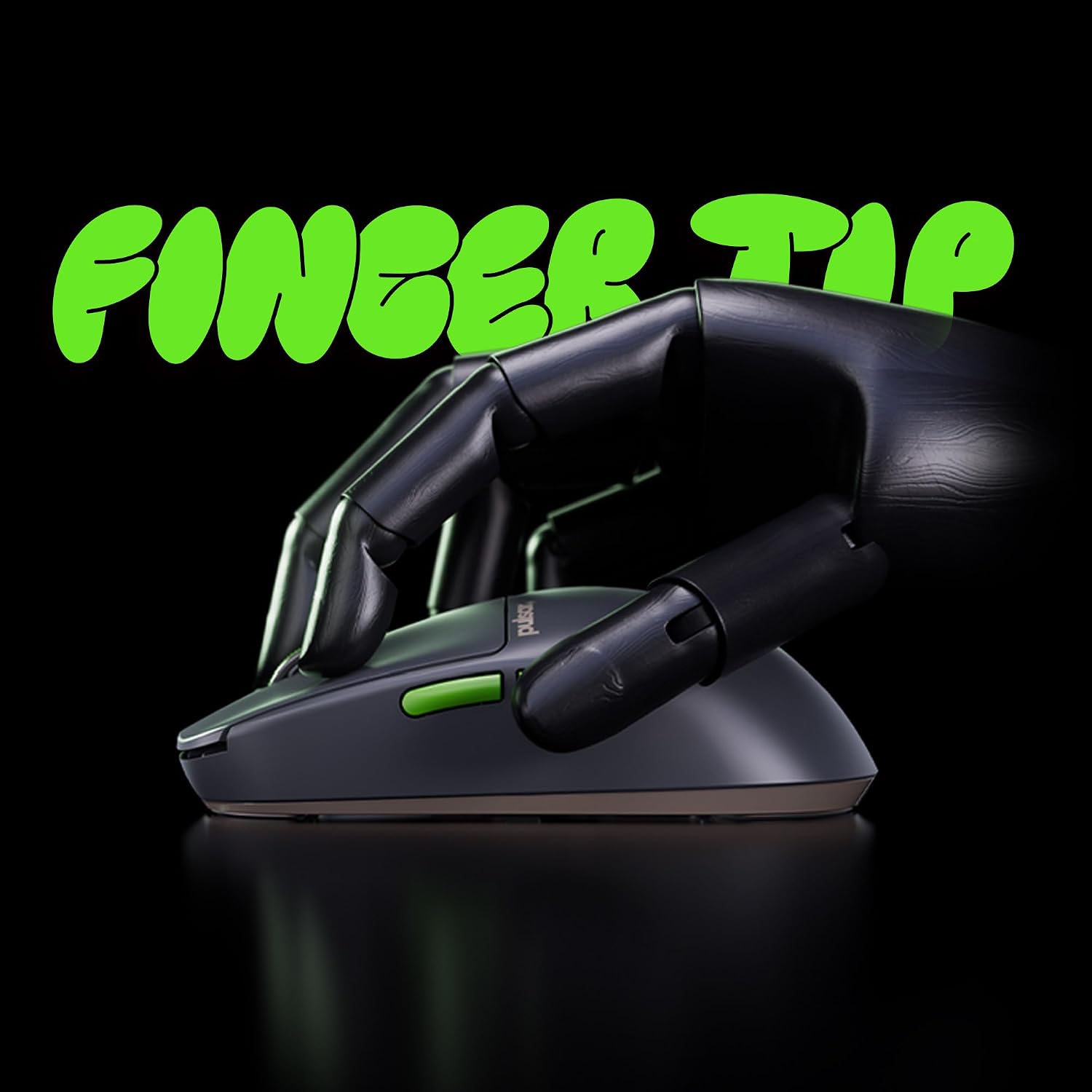 Wireless gaming mouse. Ultra-lightweight design, weighing only 35g (1.23 oz).