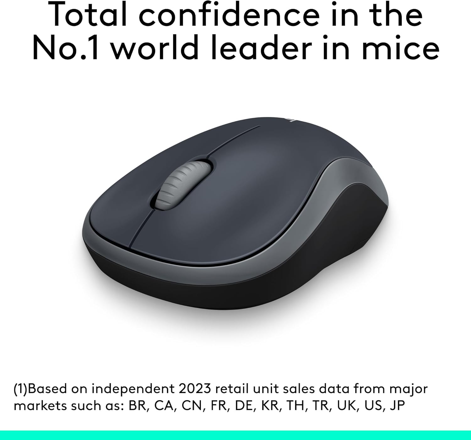 Wireless Mouse — 2.4GHz Connection (includes USB mini receiver)