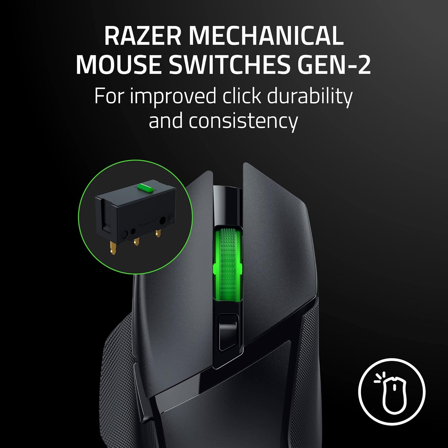Razer Basilisk V3 X HyperSpeed Customizable Wireless Gaming Mouse