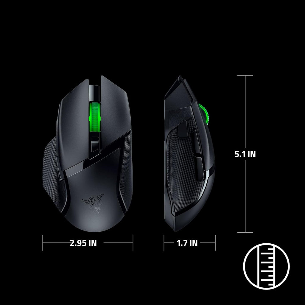 Razer Basilisk V3 X HyperSpeed Customizable Wireless Gaming Mouse