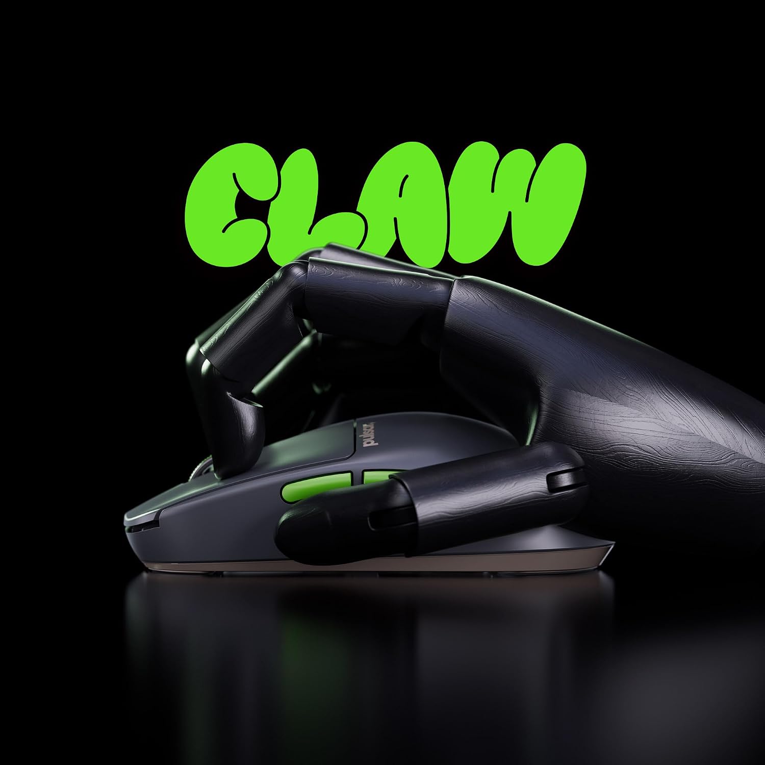 Wireless gaming mouse. Ultra-lightweight design, weighing only 35g (1.23 oz).